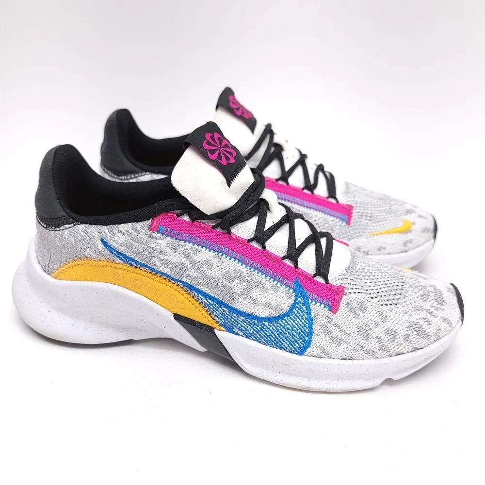 Nike SuperRep Go 2 Next Nature Grey Leopard Training Shoes DH3394-009 Mens‎ 8